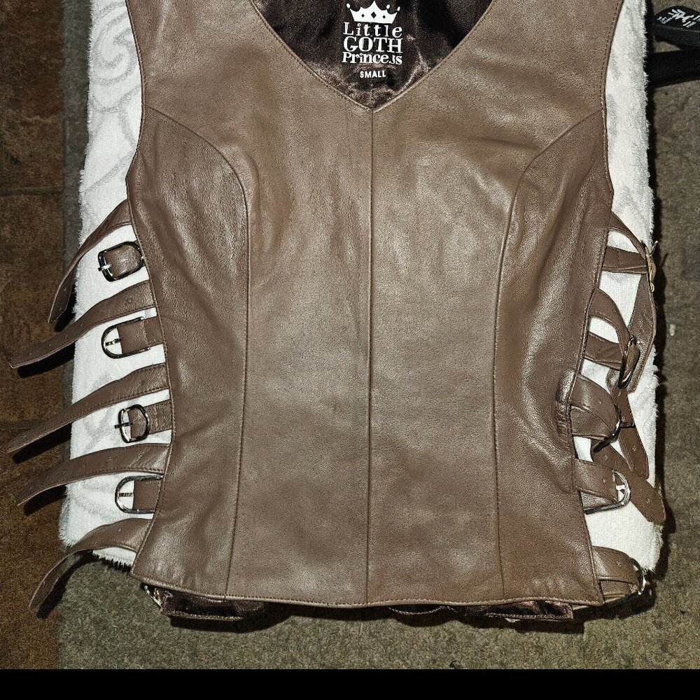 SM Cosplay ZOE Firefly Handmade Leather Vest